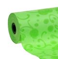 Floristik24 Boordpapier groen met patroon 25cm 100m