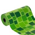 Floristik24 Manchetpapier voor bloemenboeketten in mozaïekdesign, 25 cm x 100 m