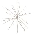 Floristik24 Decoratieve LED-lamp in de vorm van een poolster, warm wit, met timer, voor buiten, 29 cm