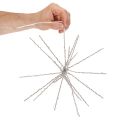 Decoratieve LED-lamp in de vorm van een poolster, warm wit, met timer, voor buiten, 29 cm | Floristik24.nl