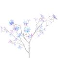 Floristik24 Kunstmatige bloeiende tak met iriserende bloesems, 80 cm