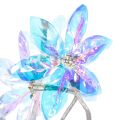 Kunstmatige bloeiende tak met iriserende bloesems, 80 cm | Floristik24.nl