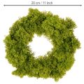 Kunstmatige moskrans, decoratief voor tafel of deur, 28 cm | Floristik24.nl