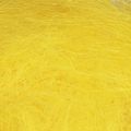 Floristik24 Sisalgras van natuurlijke vezels voor handwerk Sisalgras geel 300g