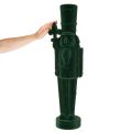 Notenkrakerfiguur, staand, kerstdecoratie, met fluweelachtige afwerking, 77 cm | Floristik24.nl