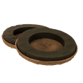Bloemenfoam ring met voet