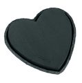 Floristik24 Steekschuim hart zwart 33cm 2st bruiloftsdecoratie