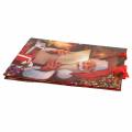 Floristik24 Cadeauzakjes Kerstmotief Kerstman rood 20cm × 30cm × 8cm set van 2 stuks