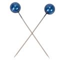 Parel Nietstiften Blauw Ø10mm 60mm | Floristik24.nl