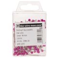 Bloemistenspelden met parelkop, roze, Ø4mm, 40mm, 150 stuks | Floristik24.nl