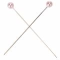 Parel Nietstiften Ø6mm 65mm Roze | Floristik24.nl