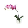 Floristik24 Kunstorchideeën in pot Phalaenopsis kunstbloemen orchideeën roze 34cm