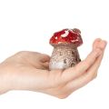 Decoratie voor een huis met miniatuur vliegenzwammen (6 cm, 2 stuks) | Floristik24.nl