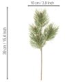 Decoratiebundel van kunstmatige dennentakken van 39 cm voor bloemstukken, 6 stuks. | Floristik24.nl