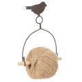 Floristik24 Praktische decoratieve lintenhouder, vogel, shabby chic