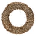 Floristik24 Krans van wijnranken, onbehandeld, rond, natuurlijke krans om mee te knutselen, 45 cm