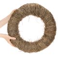 Krans van wijnranken, onbehandeld, rond, natuurlijke krans om mee te knutselen, 45 cm | Floristik24.nl