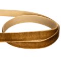 Decoratief fluwelen lint, smal, 10 mm breed, 20 m lang, op een rol. | Floristik24.nl