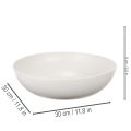 Grote ronde schaal, veelzijdige decoratieve schaal, 30 cm | Floristik24.nl