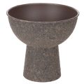 Floristik24 Ronde plantenpot met voet, 18 cm
