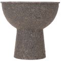 Ronde plantenpot met voet, 18 cm | Floristik24.nl