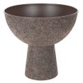 Floristik24 Ronde plantenpot op een voet, moderne plantenpot, 25 cm