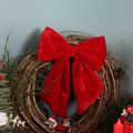 Rode decoratieve strik als kerstversiering, 28 cm, 3 stuks | Floristik24.nl