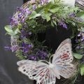 Floristik24 Wanddecoratie metaal vlinder decoratie landelijke stijl B21.5cm