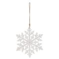 Grote decoratieve sneeuwvlok, hangende decoratie, 30 cm | Floristik24.nl