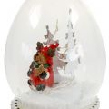 Floristik24 Kerstboomhanger sneeuwbol 8cm 2st