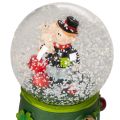 Gelukbrengende sneeuwbol met