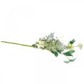 Floristik24 Bos zijden bloemen, zomerdecoratie, chrysanten en globedistel, kunstbloemen L50cm
