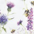 Floristik24 Servetten zomer hommels bijen decoratie 25x25cm 20st