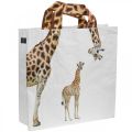 Floristik24 Shopper tas, boodschappentas B39.5cm tas giraf