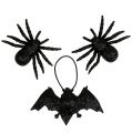Floristik24 Spin, vleermuisfiguren zwart 10cm, 14cm 3st