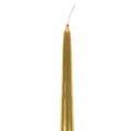Floristik24 Conische kaarsen 400/25 goud 8st