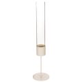 Floristik24 Moderne glazen cilinder kaarsenhouder van 45 cm