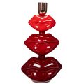 Glanzende lippenkaarsenhouder,