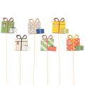 Floristik24 Cadeauset met plantenetiketten, houten design, 31 cm, 12 stuks