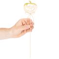 Decoratieve pompoen met gezicht, Halloweenversiering, 31 cm, 12 stuks | Floristik24.nl