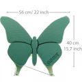 Floristik24 Steekschuim figuur vlinder met standaard 56cm x 40cm