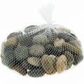 River Pebbles Natuurlijk licht en donker 2-3 cm 1 kg | Floristik24.nl