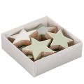 Houten sterrendecoratieset