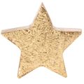 Decoratieve glanzende sterretjes voor tafeldecoratie, 5 cm, 9 stuks | Floristik24.nl