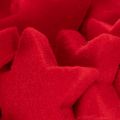 Kleine decoratieve sterretjes, fluweelachtige decoratie, 5 cm, 40 stuks | Floristik24.nl