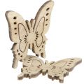 Floristik24 Verspreide vlinder natuur 4cm x 4cm 72p