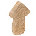 Houten paddenstoeldecoraties