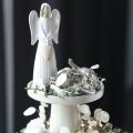Dienbladhouder, decoratief bord voor kaarsen en beeldjes, 20 cm | Floristik24.nl