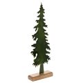 Floristik24 Decoratieve kerstboom op een houten voet, tafeldecoratie, kerst, 46 cm