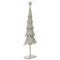 Floristik24 Decoratieve kerstboom op een standaard met ster, feestelijke tafeldecoratie, 74 cm